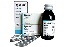 ეროლინი® ტაბლეტები / erolini® tabletebi / EROLIN®