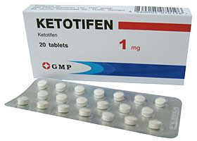 კეტოტიფენი / ketotifeni / KETOTIFEN