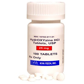 ჰიდროქსიზინის ჰიდროქლორიდი / hidroqsizinis hidroqloridi / HYDROXYZINE HCl