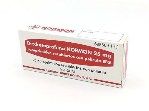 დექსკეტოპროფენი ნორმონი / deqsketoprofeni normoni / Dexketoprofen Normon