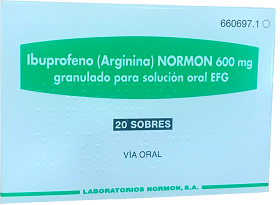 იბუპროფენი (არგინინი) ნორმონი / ibuprofeni (arginini) normoni / Ibuprofen (Arginin) Normon