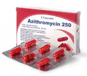 აზითრომიცინი / azitromicini / AZITHROMYCIN
