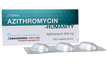 აზითრომიცინი - ჰუმანითი / azitromicini - humaniti / azithromycin-humanity