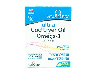 ზღვის თევზის (ვირთევზას) ღვიძლის ქონი / zgvis tevzis (virtevzas) gvidzlis qoni / Ultra God Liver Oil Omega 3