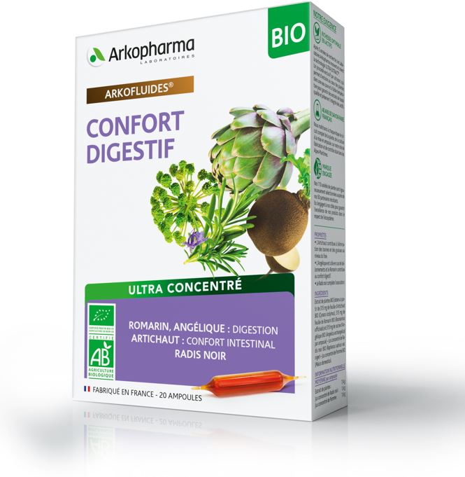 არკოფლუიდი კომფორტული მონელებისთვის / arkofluidi komfortuli monelebistvis / Arkofluides Organic Digestive Comfort