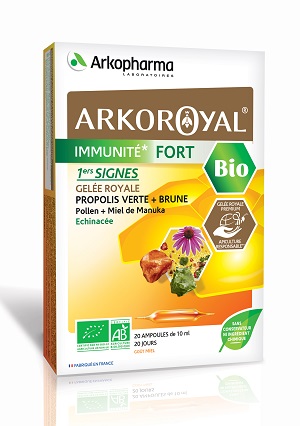 არკოროიალი ძლიერი იმუნიტეტისთვის / arkoroiali dzlieri imunitetistvis / Arkoroyal Immunite Fort Bio