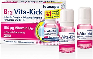 ტეტესეპტი B12 ვიტა-კიკი / tetesepti B12 vita-kiki / Tetesept B12 Vita-Kick
