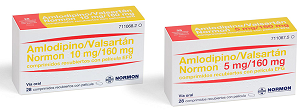 ამლოდიპინი/ვალსარტანი-ნორმონი / amlodipini/valsartani-normoni / Amlodipine/Valsartan-Normon