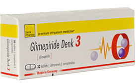 გლიმეპირიდი დენკი 3 / glimepiridi denki 3 / Glimepiride Denk 3