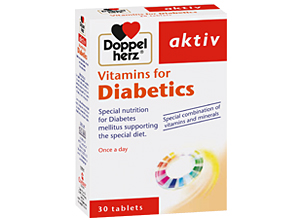 დოპელჰერც აქტივი ვიტამინები დიაბეტით დაავადებულთათვის / dopelherc aqtivi vitaminebi diabetit daavadebultatvis / Doppelherz Activ