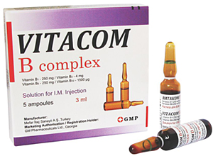 ვიტაკომი B კომპლექსი / vitakomi B kompleqsi / VITACOM B complex