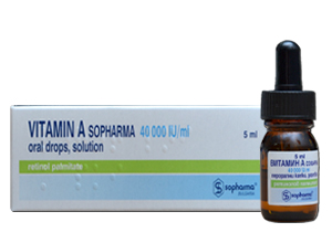 ვიტამინი A სოფარმა / vitamini A sofarma / Vitamin A sopharma