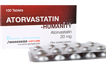 ატორვასტატინი - ჰუმანითი / atorvastatini - humaniti / Atorvastatin - Humanit