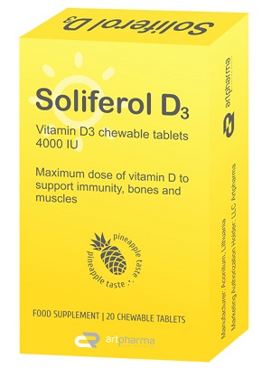 სოლიფეროლი D3 / soliferoli D3 / Soliferol D3
