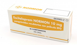 ესციტალოპრამი ნორმონი / escitaloprami normoni / ESCITALOPRAM NORMON