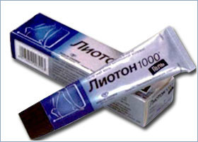 ლიოტონი 1000® გელი / liotoni® 1000 geli / Lioton 1000® gel
